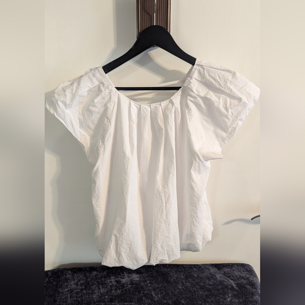 FRINGE Pinch Me Bubble Blouse